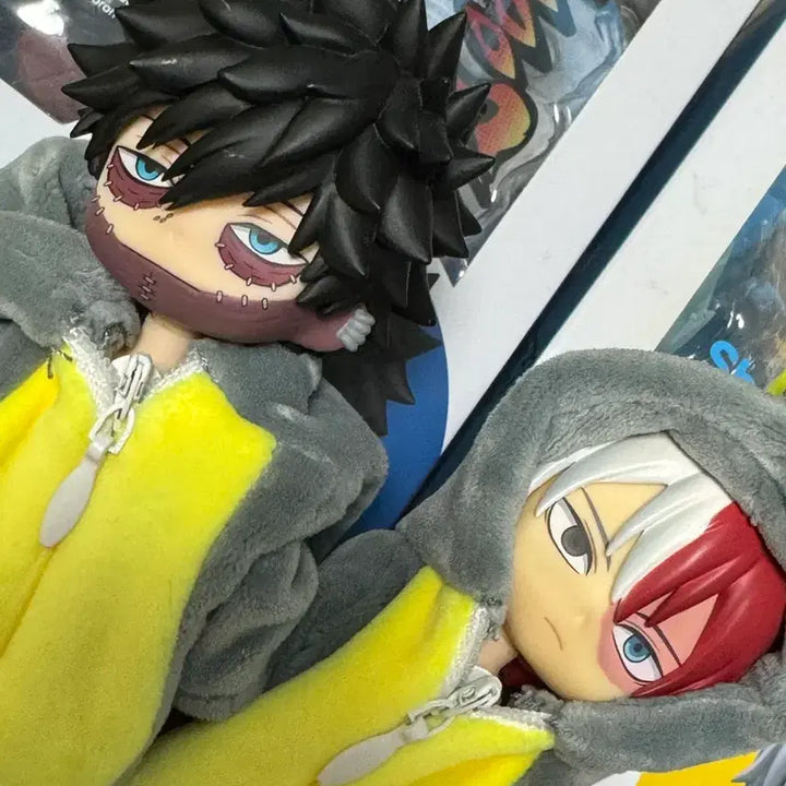 [BUNJANG] My Hero Academia Nendoroid Todoroki Shoto Dabi Figure Set / 히로아카 나히아 토도로키 쇼토 다비 넨도로이드+옷+바디