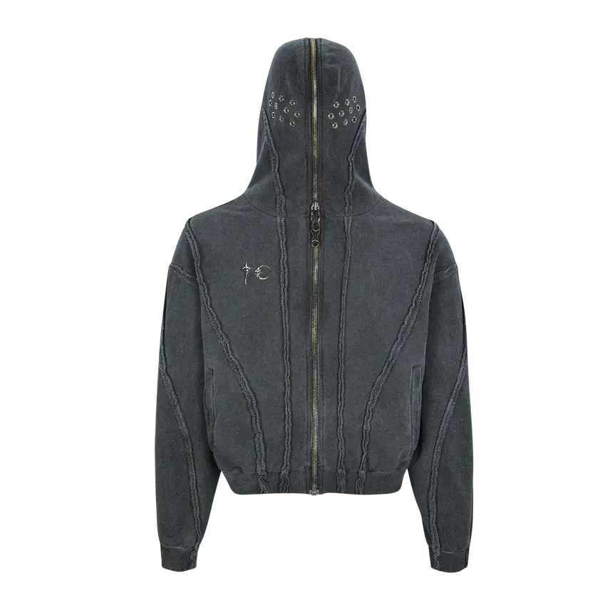 [BUNJANG] THUG CLUB Gladiator Hoodie Grey / THUG CLUB 글래디에이터 후드 그레이