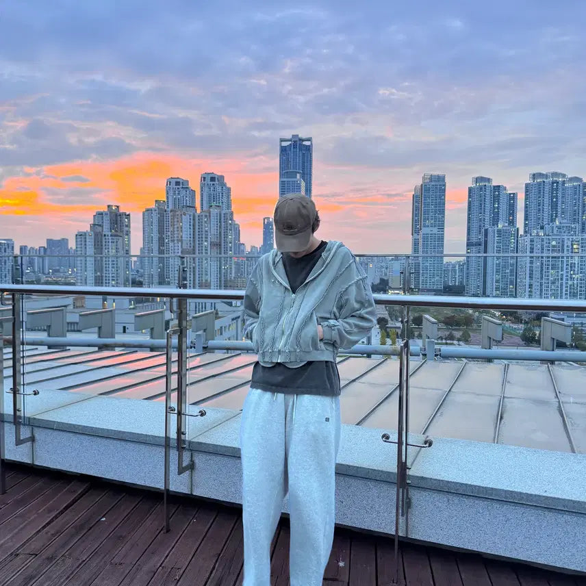 [BUNJANG] THUG CLUB Gladiator Hoodie Grey / THUG CLUB 글래디에이터 후드 그레이