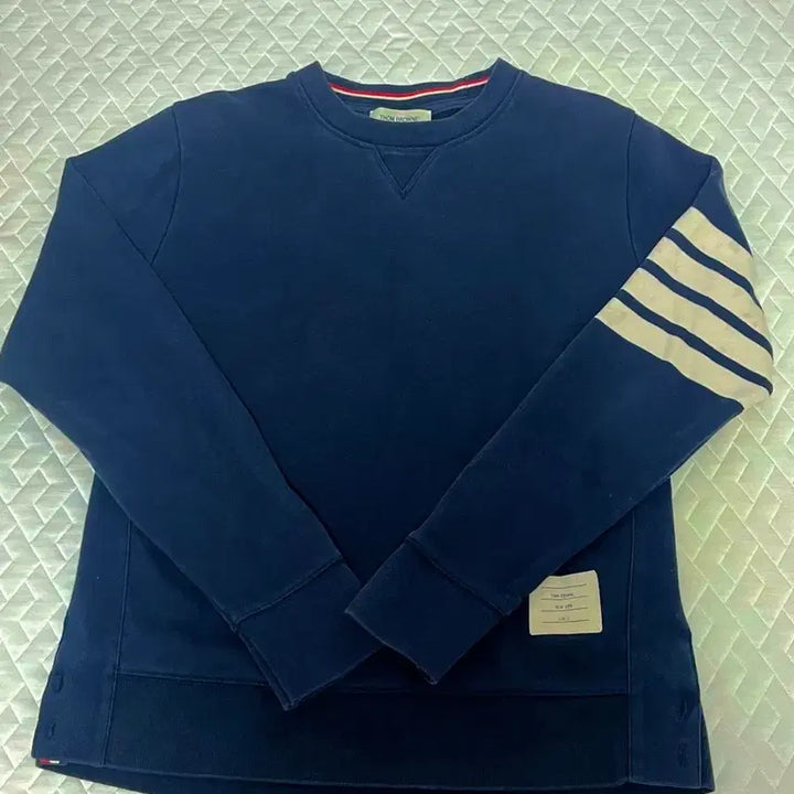 [BUNJANG] Thom Browne Sweatshirt Navy Size 2 / 톰브라운 맨투맨(스웻셔츠) 네이비 2사이즈 무하자 급