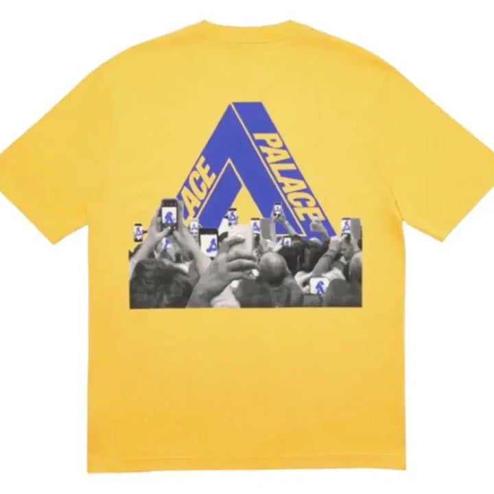 [BUNJANG] Palace Tri-Ferno T-Shirt Yellow L / 팔라스 트라이폰 티셔츠 L 옐로우