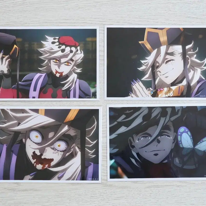 [BUNJANG] Demon Slayer: Swordsmith Village Arc Douma Bromide Set / 귀멸의 칼날 극장판 무한성편 도우마 브로마이드