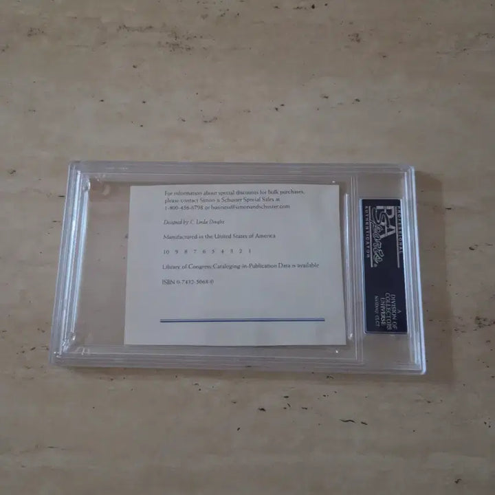 [BUNJANG] Jimmy Carter Autographed Encapsulated Memorabilia / [PSA 인증] 미국 전 대통령 지미 카터 친필 싸인 캡슐화