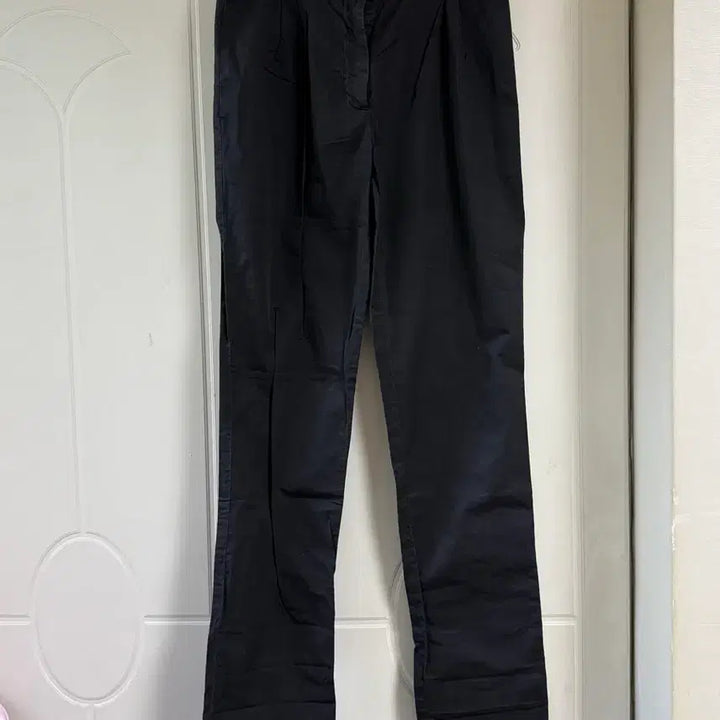 [BUNJANG] Lanvin Black Cotton Pants Size 36 / 랑방 LANVIN 블랙 면바지 36사이즈