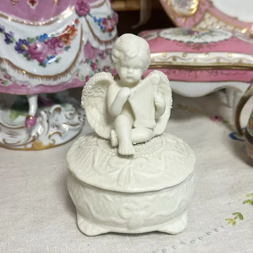 [BUNJANG] Vintage Angel Jewelry Box / 빈티지 소품 천사 보석함