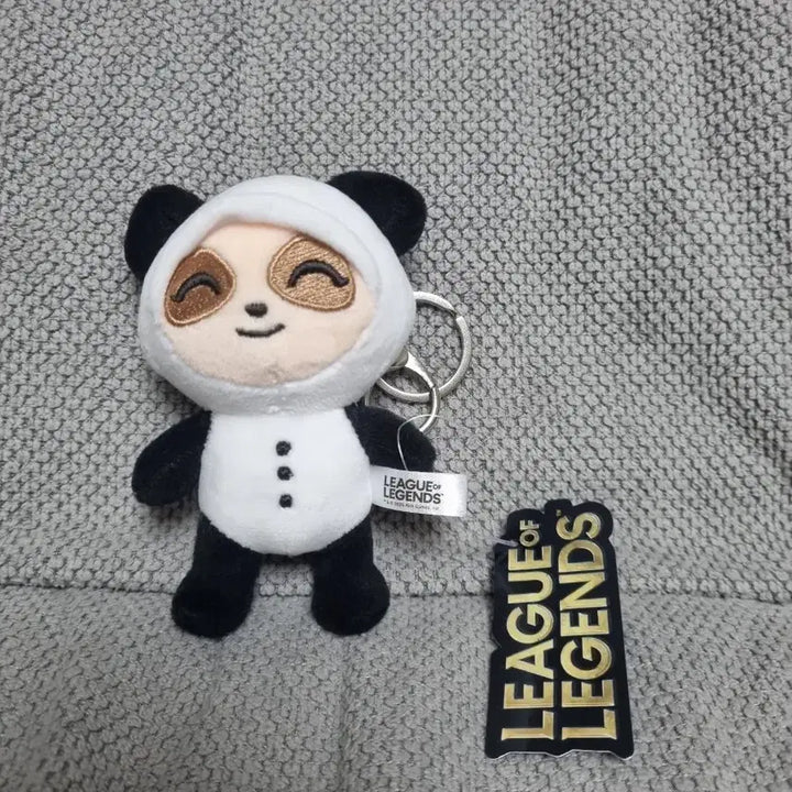 [BUNJANG] League of Legends Panda Teemo Plush Keychain / 리그오브레전드 판다 티모 인형 키링