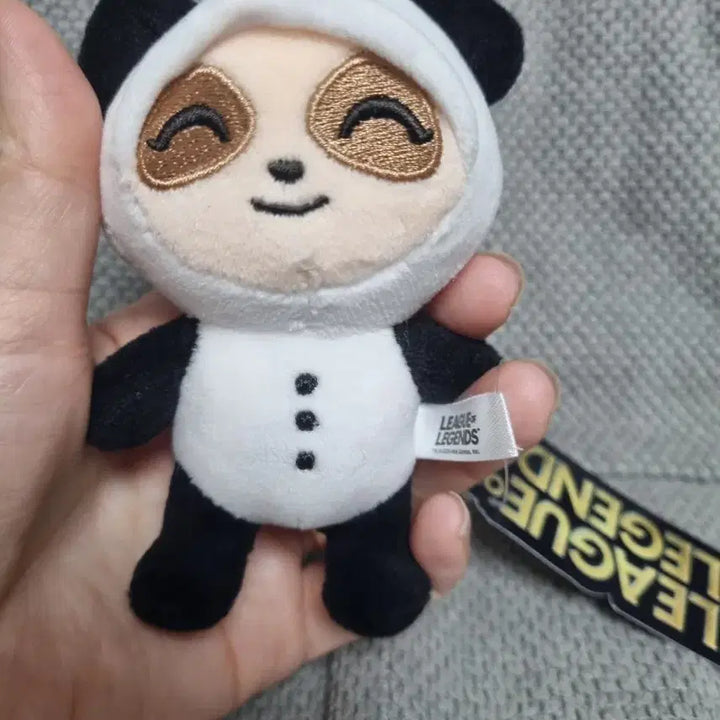 [BUNJANG] League of Legends Panda Teemo Plush Keychain / 리그오브레전드 판다 티모 인형 키링