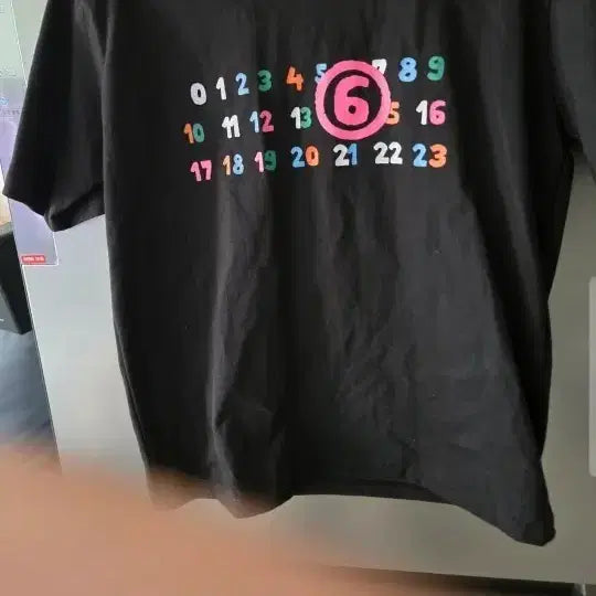 [BUNJANG] Maison Margiela Numbering T-Shirt Black / 새상품급) 메종마르지엘라 넘버링반팔티.   M