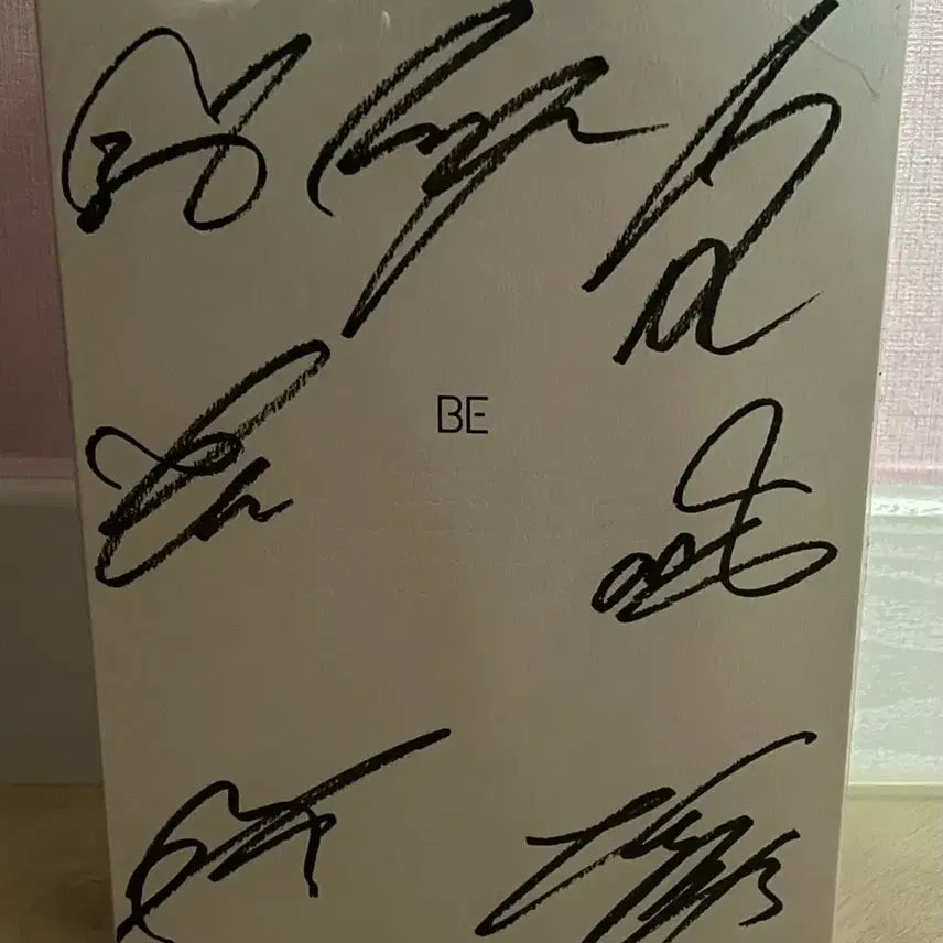 [BUNJANG] BTS BE Album Signed / 방탄소년단 bts BE 친필싸인 앨범