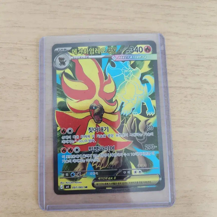 [BUNJANG] Pokemon Card Mega Charizard EX SR / 포켓몬카드 메가화염레오 EX SR 최저가!