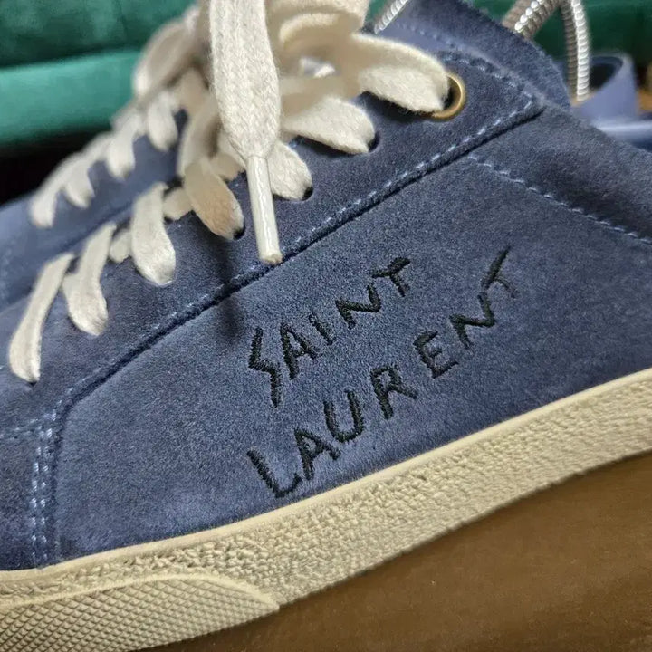 [BUNJANG] Saint Laurent Court Classic Suede Sneakers Size 36.5 / 생로랑 코트 클래식 스웨이드 스니커즈 36.5 사이즈.