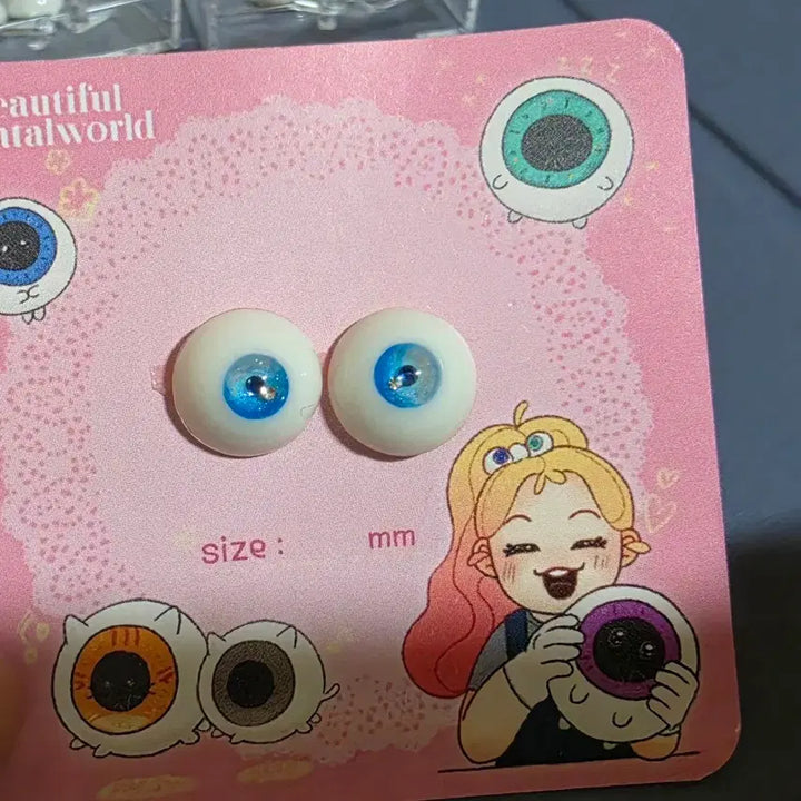 [BUNJANG] A.Jeongse Resin Eyes 12mm for Obitsu 11 / 오비츠11 아정세 레진안구 12mm