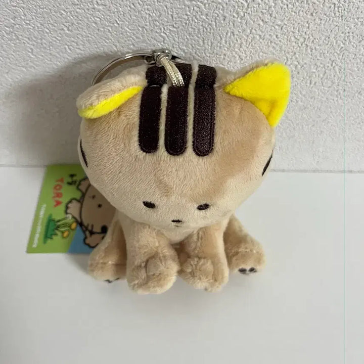 [BUNJANG] Tama and Friends Tora Plush Keychain / 타마앤프렌즈 TORA 인형 키링