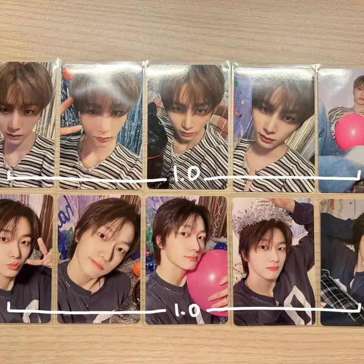 [BUNJANG] BOYNEXTDOOR SungHao Taesan Birthday IsWith Photocard / 보이넥스트도어 보넥도 성호 태산 생일 이즈위 포카 양도 운학 미공포