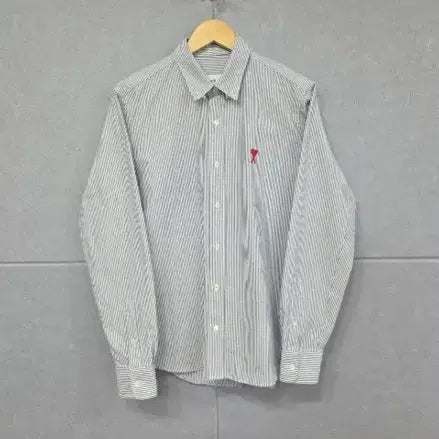 [BUNJANG] AMI Striped Shirt / 아미(ami) 스트라이프 셔츠 42(m) 판매합니다.