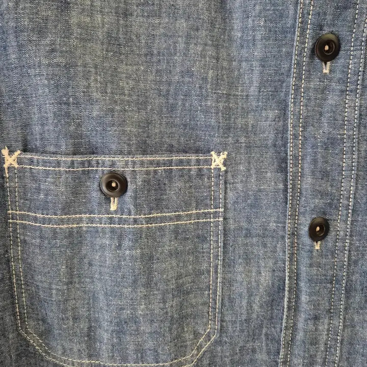 [BUNJANG] Freewheelers Chambray Nil Shirt / 프리휠러스 샴브레이 닐셔츠