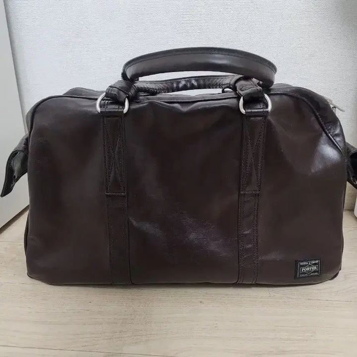 [BUNJANG] Yoshida Porter Freestyle Boston Bag Brown / 요시다포터 프리스타일 보스턴백 브라운