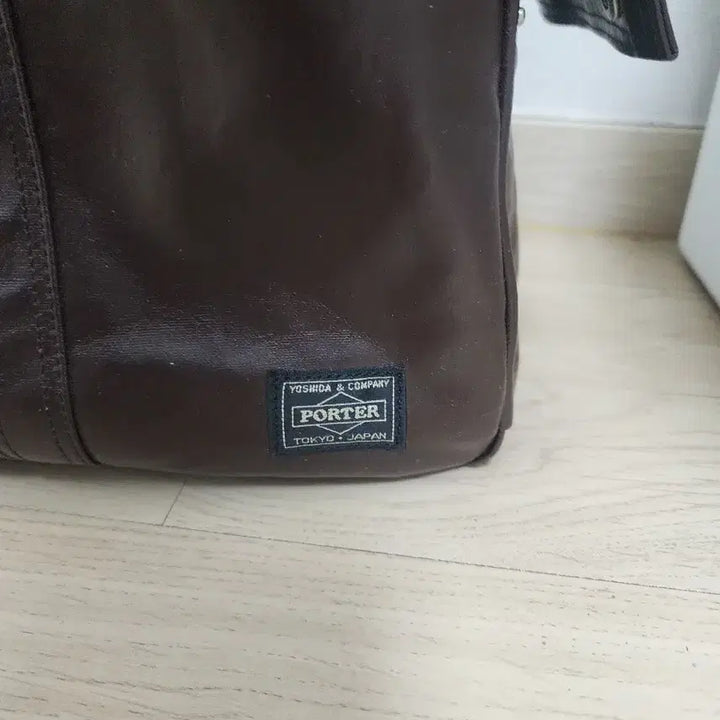 [BUNJANG] Yoshida Porter Freestyle Boston Bag Brown / 요시다포터 프리스타일 보스턴백 브라운