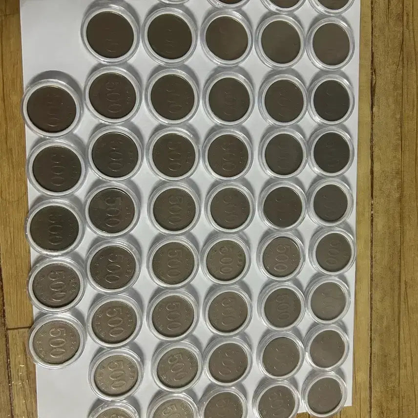 [BUNJANG] 1988 500 Won Coin Bundle (50 pcs) / 500원 1988년도 50개