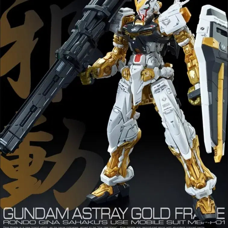 [BUNJANG] Bandai RG Gundam Astray Gold Frame [Premium Bandai] / 반다이 건담 RG 건담 어스트레이 골드 프레임 [프리미엄 반다이]