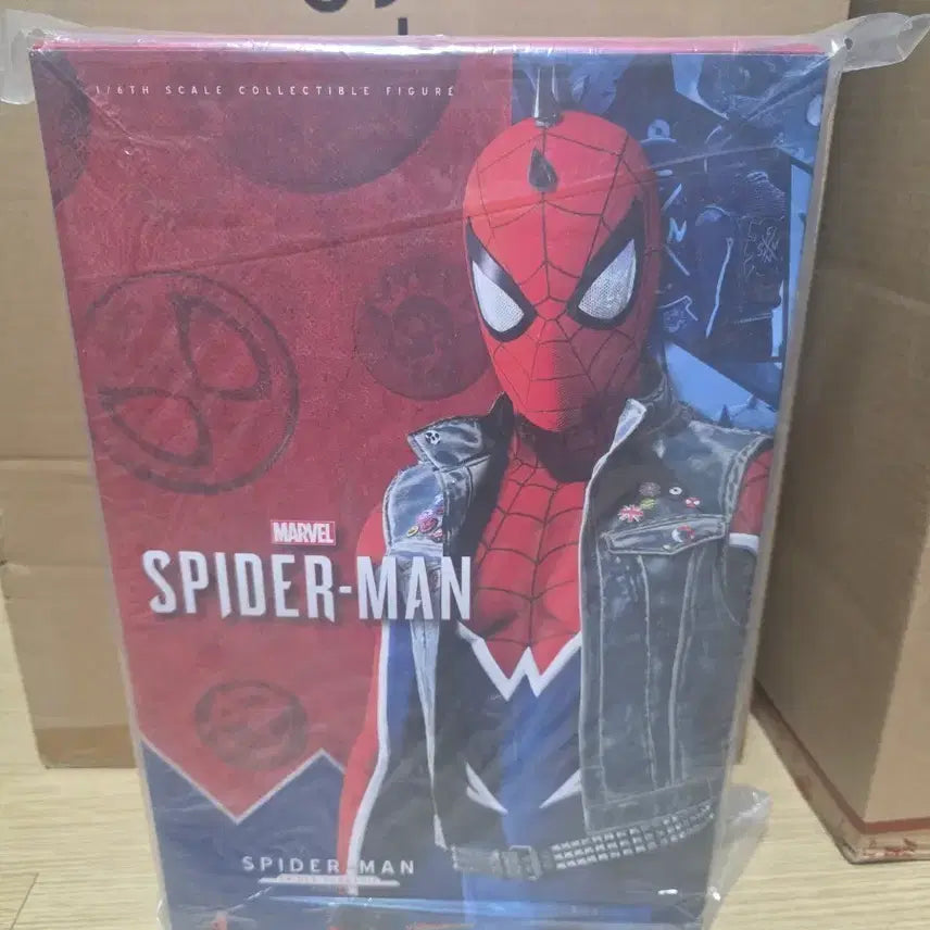 [BUNJANG] Hot Toys Marvel Punk Spider-Man Collectible Figure (Display Only) / 핫토이 마블 펑크 스파이더맨 콜렉터블 피규어 (개봉전시품)