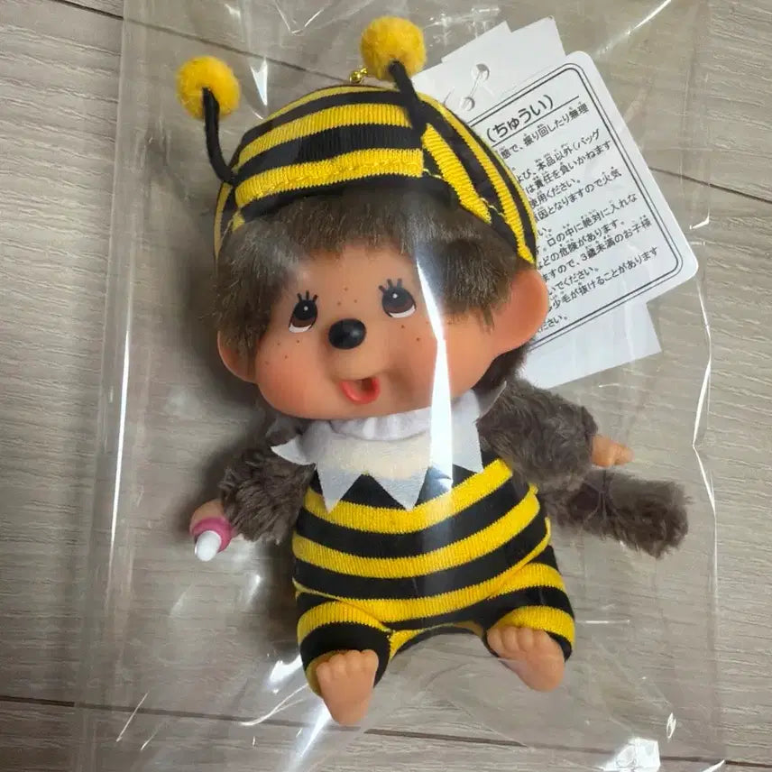 [BUNJANG] Monchhichi Bee Costume New With Tag / 몬치치 꿀벌 택달린 새상품