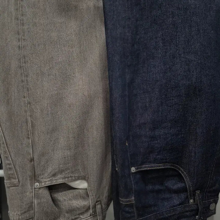 [BUNJANG] Orally Wide Denim Pants (Size 30) / 오라리 와이드 데님 팬츠 3사이즈(30) 2개