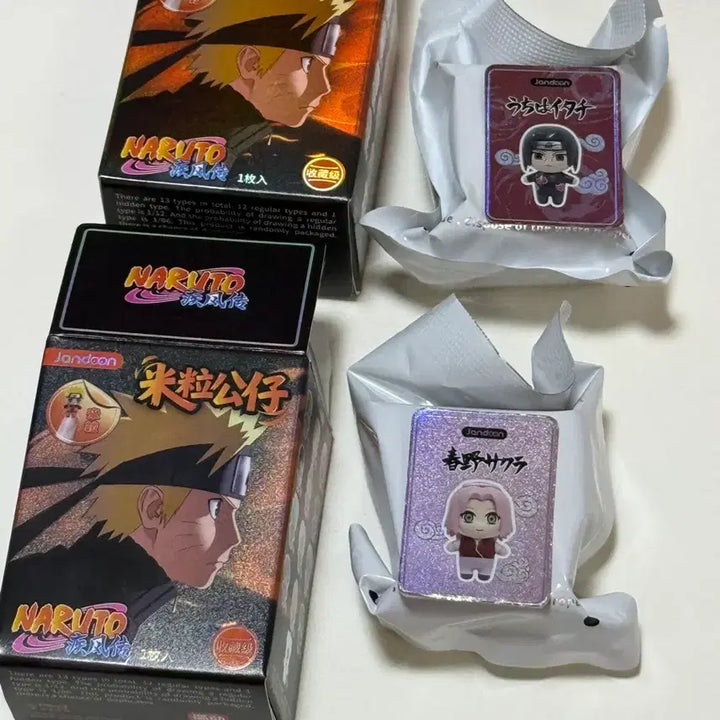 [BUNJANG] Naruto Rice Ball Mini Figure Set (Itachi, Sakura) - Sealed / 나루토 쌀알 미니 피규어 사쿠라