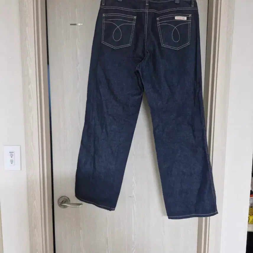 [BUNJANG] Calvin Klein Wide Fit Denim Pants / 캘빈클라인 청바지 데님팬츠