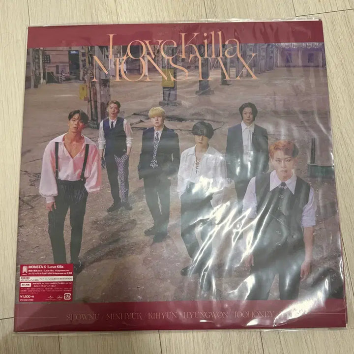 [BUNJANG] Monsta X Love Killa Japanese CD LP Size Album / 몬스타엑스 Love Killa 앨범 일본 CD LP 사이즈