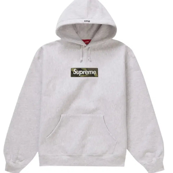 [BUNJANG] Supreme Box Logo Hoodie Ash Grey Camo / 슈프림 박스로고 후드 애쉬그레이 카모