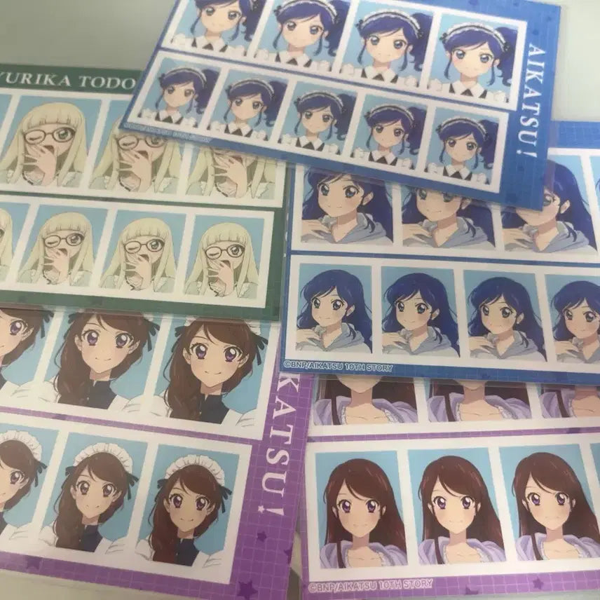 [BUNJANG] Aikatsu! Proof Photo Set 1 - Sora, Marine / 아이엠스타/ 아이카츠 증명사진 1탄 원가 이하 보라,마린 판매