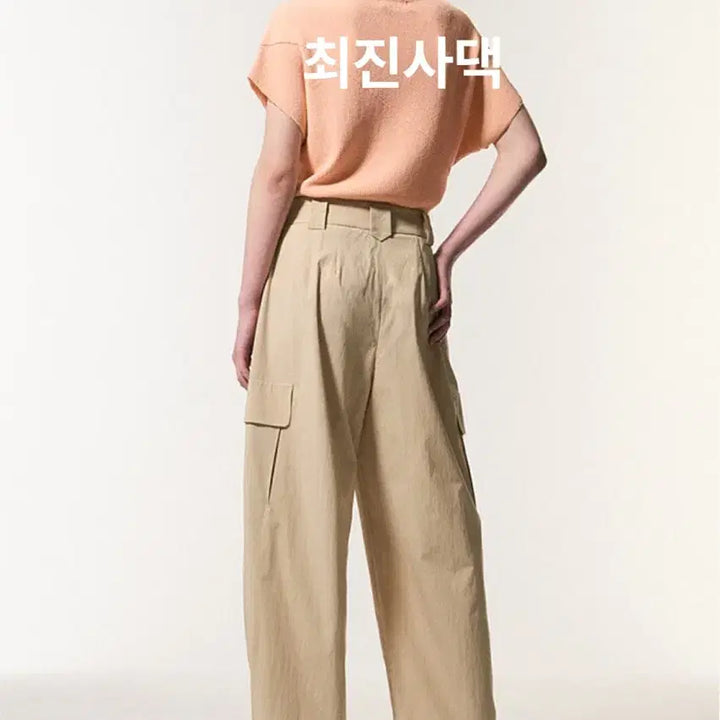[BUNJANG] Mine Silk Blend Knit Coral Orange Free Size / 한섬 마인니트