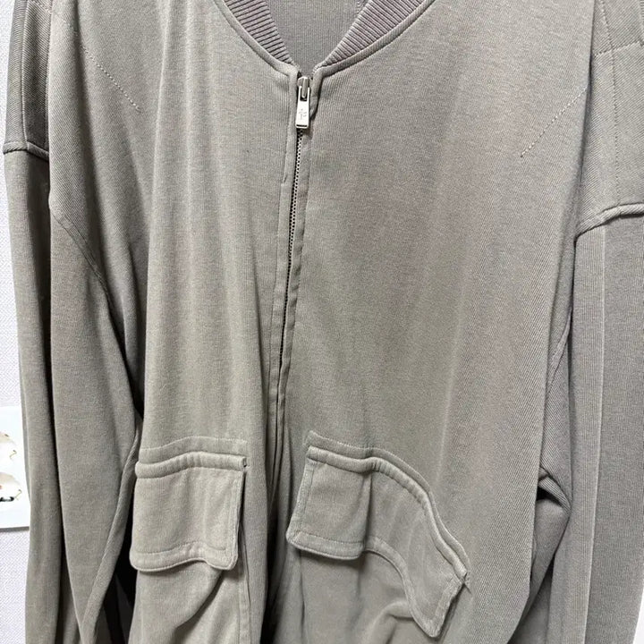 [BUNJANG] Politeru Washed Jacket Khaki Beige / [3] 폴리테루 워시드 자켓 카키베이지