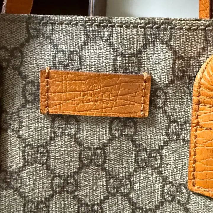 [BUNJANG] Gucci GG Supreme Canvas Tote Bag / 구찌 GG 수프림 캔버스 토트백