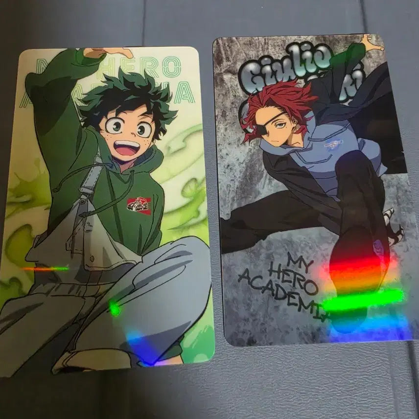 [BUNJANG] My Hero Academia Your Next Hologram Clear Card Izuku Midoriya / 히로아카 나히아 유어넥스트 홀로그램 클리어카드 미도리야 줄리오