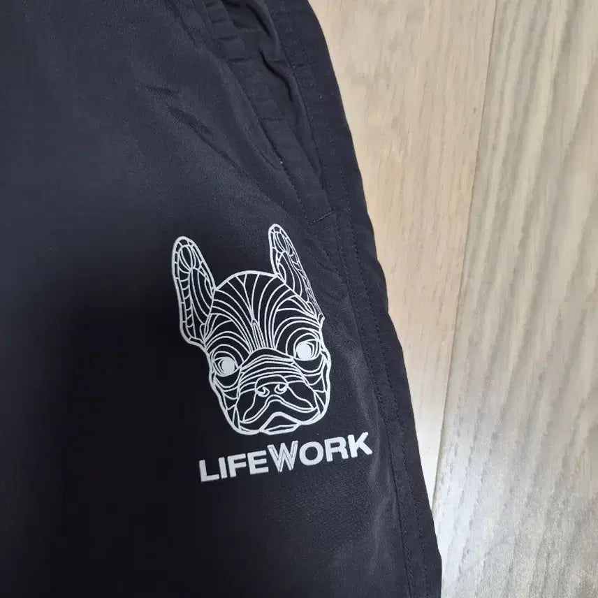 [BUNJANG] Life Work Black Shorts / 라이프워크 블랙 반바지