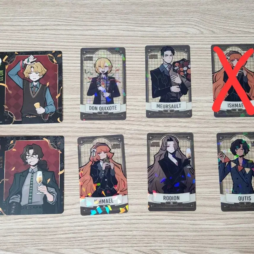 [BUNJANG] Limbus Company Maneki Neko Card &amp; Coaster Set / 림버스컴퍼니 림버스 마네키네코 판매/양도