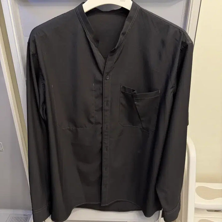 [BUNJANG] Renoma Black Shirt (Size 105) / 레노마 블랙 셔츠 105