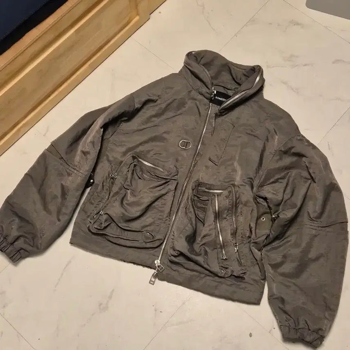 [BUNJANG] Songzio Zipper Detail Jumper Jacket / 송지오 점퍼