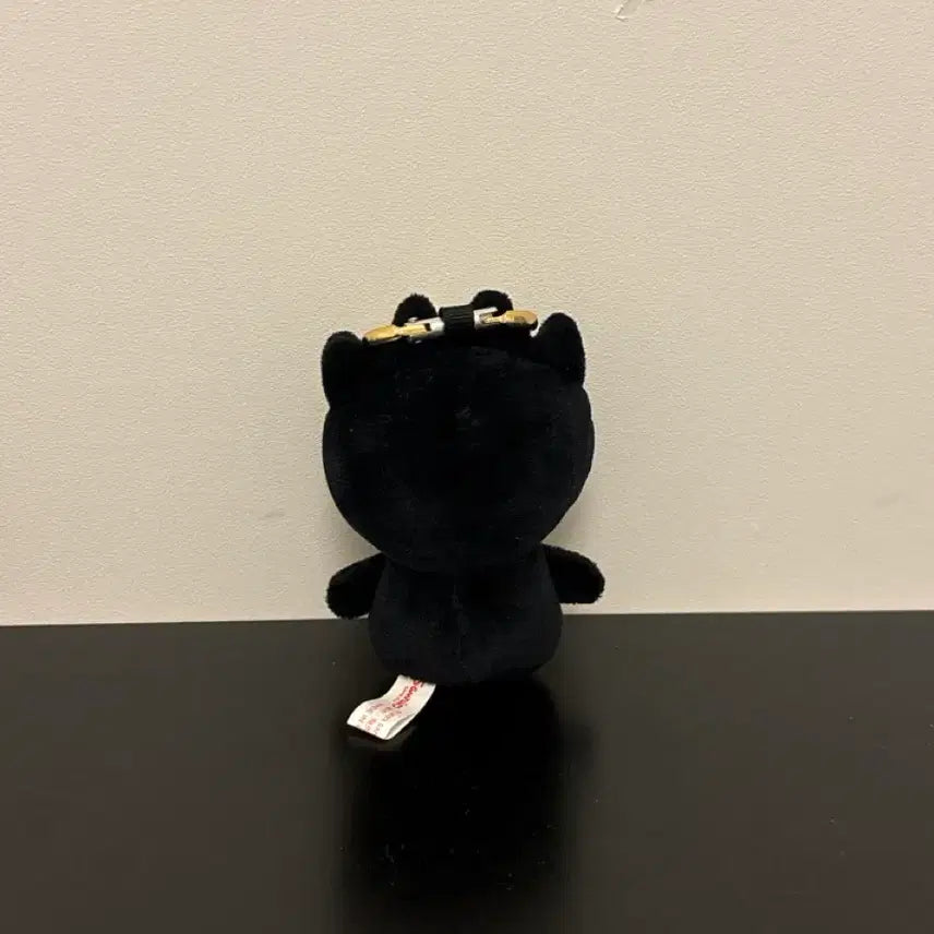 [BUNJANG] Badtz-Maru Heart Carabiner Keyring / 배드바츠마루 하트 카라비너 키링