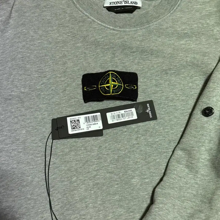 [BUNJANG] Stone Island Sweatshirt Grey / 스톤아일랜드 맨투맨 그레이