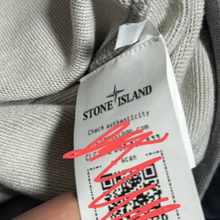 [BUNJANG] Stone Island Sweatshirt Grey / 스톤아일랜드 맨투맨 그레이