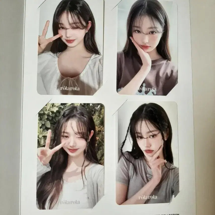 [BUNJANG] 2025 Summer RoRara Jang Wonyoung Bundle Set Photocard / 2025 summer 로라로라 장원영 포토카드 일괄