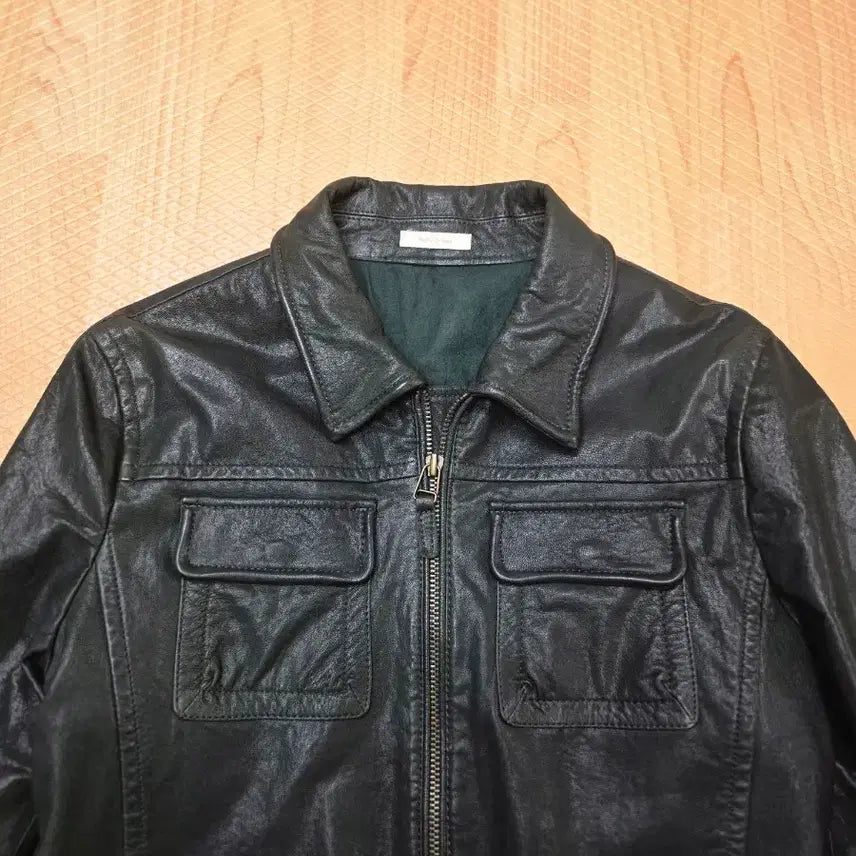 [BUNJANG] Goatskin Jacket / 염소가죽 자켓 ㅡ 레더자켓