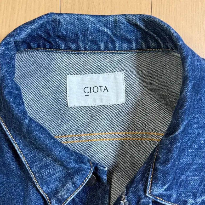 [BUNJANG] Siodata 4 Pocket Denim Jacket Dark Blue Damage / 시오타 4 포켓 데님자켓 다크블루데미지 44 3세대 트러커