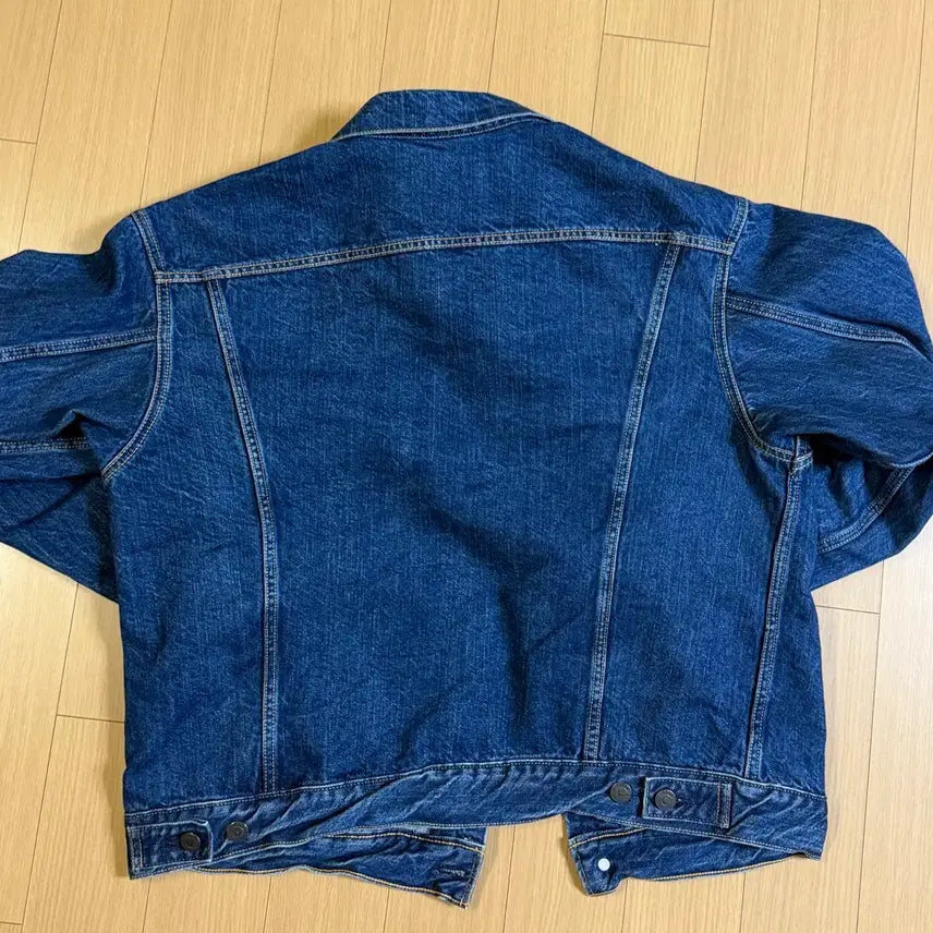 [BUNJANG] Siodata 4 Pocket Denim Jacket Dark Blue Damage / 시오타 4 포켓 데님자켓 다크블루데미지 44 3세대 트러커