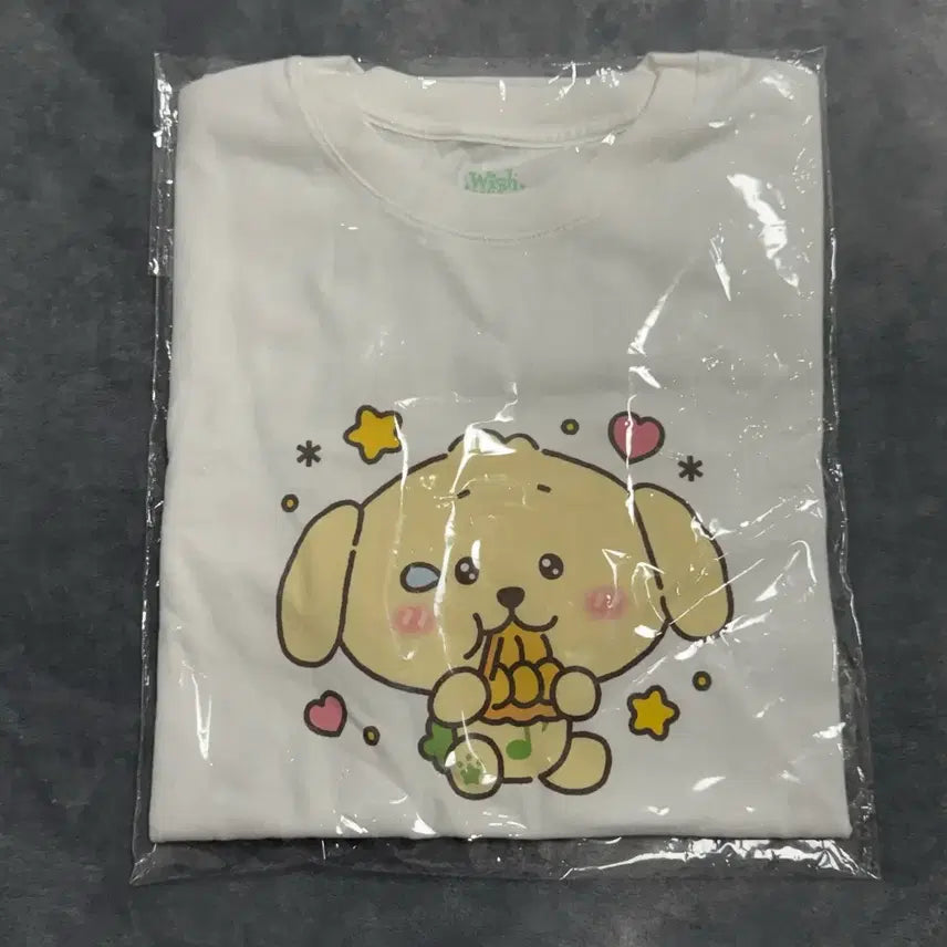 [BUNJANG] NCT WISH Jaehee Bakery Pop-up Custom T-Shirt / 엔시티위시 댕트리버 재희 반팔 커스텀 티셔츠 베이커리 팝업 엠디
