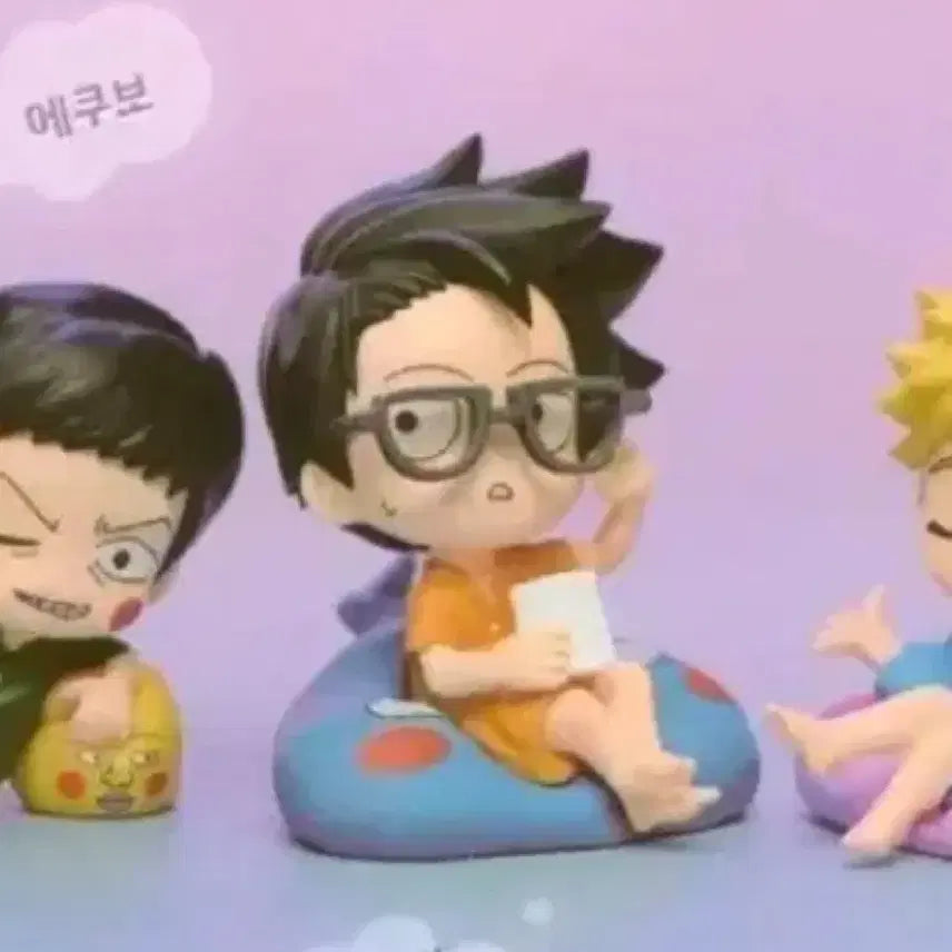 [BUNJANG] Mob Psycho 100 Ekubo Cushion Ritsu Mini Figure / 모브사이코100 가챠 에쿠보쿠션 리츠 미니 피규어 몹싸