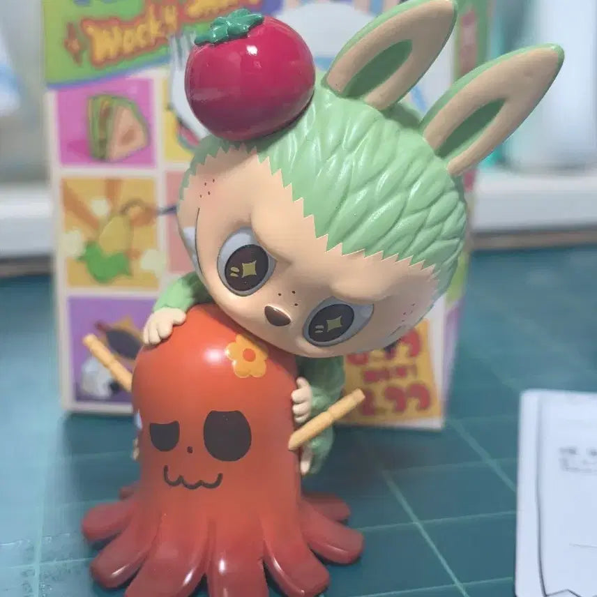 [BUNJANG] Pop Mart Labubu Suspicious Convenience Store Series - Vegetable Labubu / 팝마트 라부부 수상한 편의점 시리즈-채소라부부